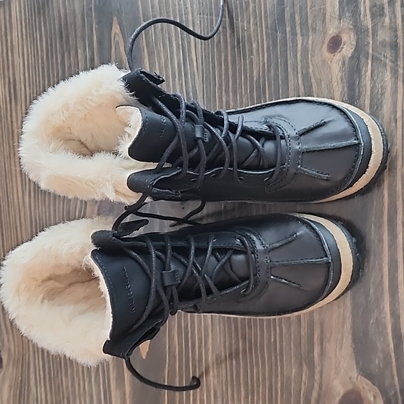 Merrell Mid Polar Waterproof leather boots fur-lined - Picture 6 of 8